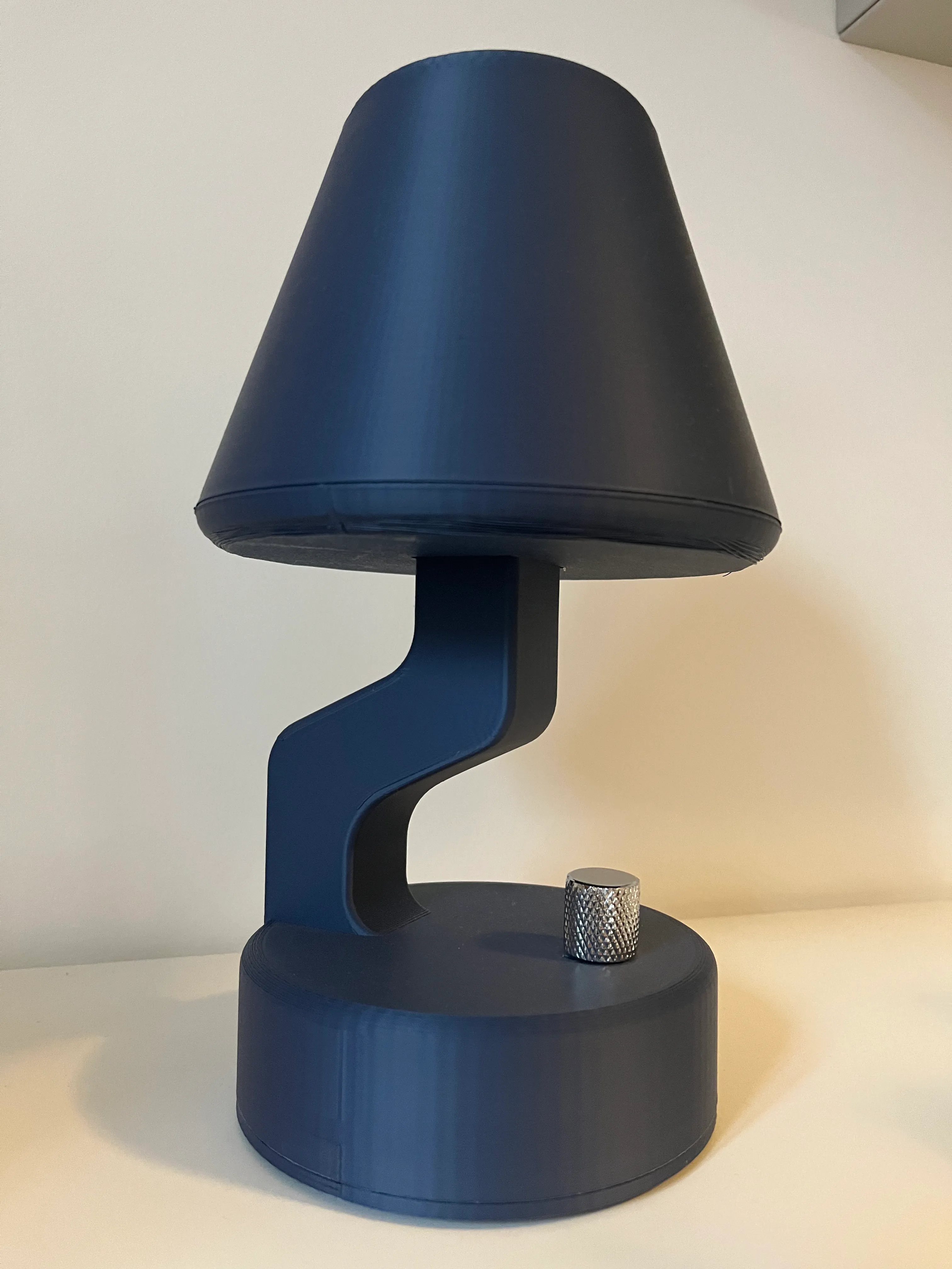Lampe de chevet - Résultat final du projet d'impression 3D